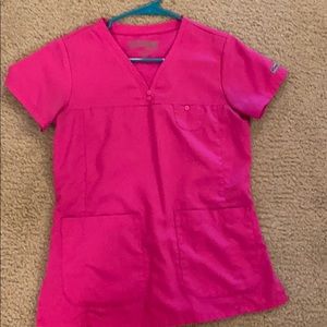 Pink Grey’s Anatomy Scrub Top